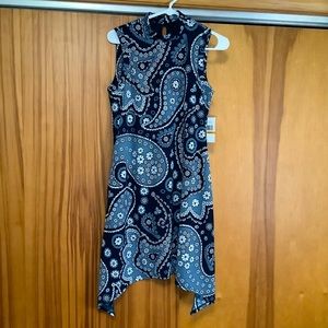 Sami + Dani Blue Paisley NWT dress
